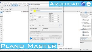 Crear Plano Master  Archicad [upl. by Ruhtracam418]