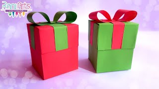 HAZ UNA CAJA DE REGALO FÁCIL  DIY  EASY GIFT BOX [upl. by Anelaj]