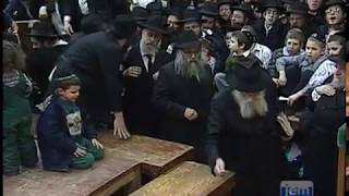 Raw Footage  The Lubavitcher Rebbe on the Fourth Yahrzeit of Rebbetzin Chaya Mushka [upl. by Joappa]