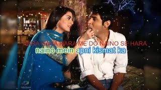 Do Naino Mein Hara Song Lyrics from Hindi TV Serial Main Lakshmi Tere Aangan Ki [upl. by Kleiman702]