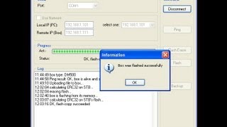 DreamUp Tutorial  Flash Dreambox  DM500  DM800 [upl. by Ahsieat]