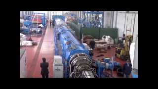 HDPE PIPES EXTRUSION LINE [upl. by Kirk]