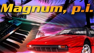 Magnum PI Theme Remix 2021  Magnum PI 2021 Remix Korg Kronos [upl. by Cirdahc]