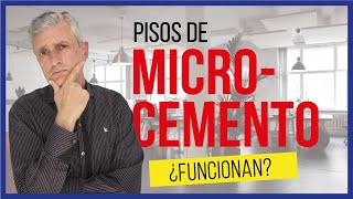 👌👷 Piso de MICROCEMENTO Alisado  VERDADES de los Pisos de Cemento Pulido [upl. by Hagar]