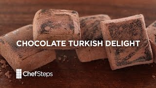 Chocolate Turkish Delight • ChefSteps Recipe [upl. by Llyrat]