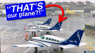 Cape Air Flight from Boston to Bar Harbor [upl. by Wheeler392]