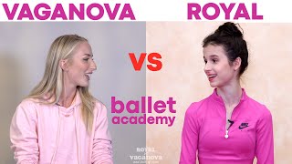 VAGANOVA vs ROYAL Ballet Academy amp School Maria KHOREVA amp Claudia DEAN [upl. by Dukie693]