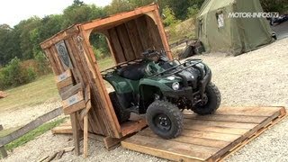 Test quad Yamaha Grizzly 300 [upl. by Edrei543]