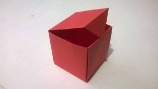 Como Hacer una Caja de Papel Origami ¡MUY FACIL [upl. by Tnomyar]