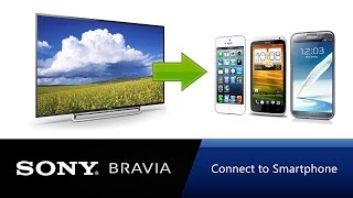 How to connect your Sony Bravia to mobile [upl. by Wina]