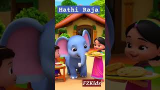 Hathi Raja Kahan chale l Hindi Nursery Rhymes l Baby Rhymes l Kids Songs l हाथी राजा कहाँ चले l 3D [upl. by Yllen981]