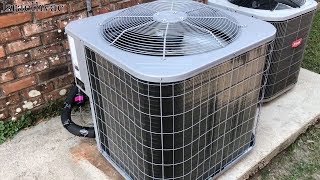 HVAC Install  Condenser Change Out [upl. by Onfre]