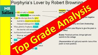 Porphyrias Lover Top Grade Analysis Mr Salles [upl. by Lleynod]