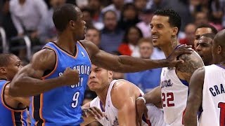 NBA Fights and Heated Moments  Best Of The Decade [upl. by Attaynek]