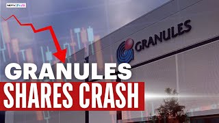 Why Granules Shares Are Falling In Trade Today [upl. by Chemaram]