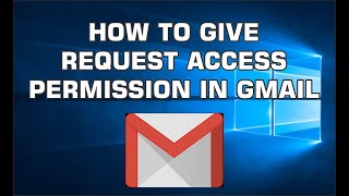 How to give permanent request access permission from Google Drive Gmail [upl. by Nauqram]