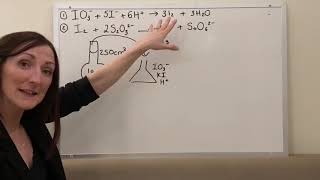 ALevel Chemistry Sodium Thiosulfate and Iodine Titrations [upl. by Nyved]