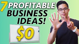 7 TOP Business Ideas You Can Start With NO MONEY [upl. by Morita]