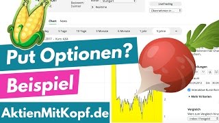 Put Option amp Optionsschein genau erklärt mit Beispielen [upl. by Osnola]