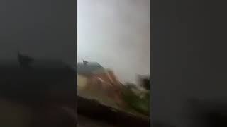 Oklahoma tornado filmed from inside a storm shelter [upl. by Are]