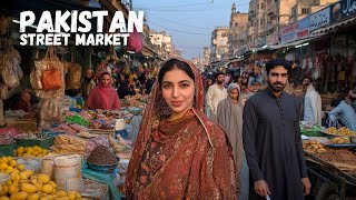 Pakistan Lahore  UNSEEN Walking Tour in 4K HDR [upl. by Nwavahs489]