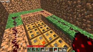 Minecraft Tutorial  Hatch Drawbridge Trapdoor [upl. by Woolcott]