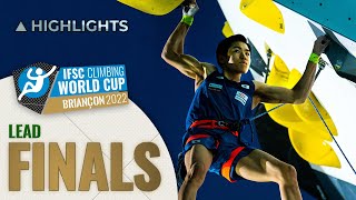 Lead finals highlights  Briançon 2022 [upl. by Noscire]