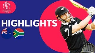 Final Over Drama  New Zealand vs South Africa  ICC Cricket World Cup 2019  Match Highlights [upl. by Margarita]