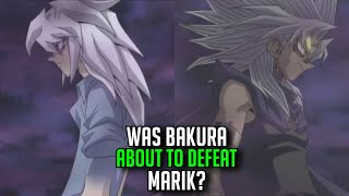 Was Bakura About To Defeat Marik Showdown In The Shadows [upl. by Bret]