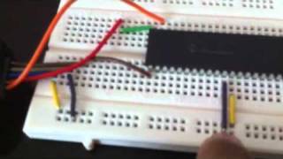 Simple microcontroller programming using pickit2 [upl. by Shama]