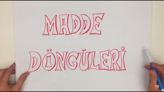 11dkda MADDE DÖNGÜLERİ [upl. by Assilev611]