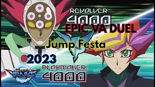 EPIC VA duel Revolver vs Playmaker Jump Festa 2023 ft new Playmaker support [upl. by Wit]