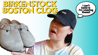 FIRST IMPRESSIONS Birkenstock Boston Clog [upl. by Bbor]