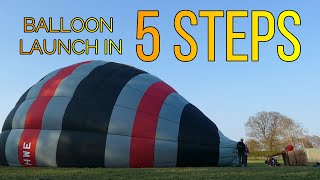 5 STEPS to a successful hot air balloon setup [upl. by Nivra]