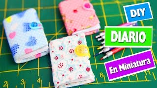 📑 DIY  Diario en Miniatura [upl. by Ttegdirb]