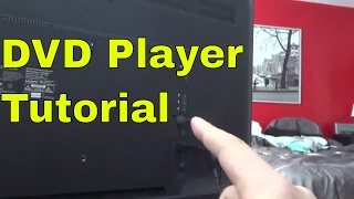 Connect A DVD Player To A TVHow To Tutorial [upl. by Aihsyt231]