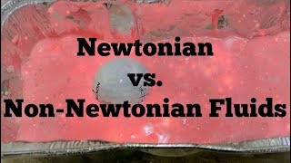 Newtonian vs NonNewtonian Fluids [upl. by Granlund]