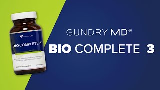 Bio Complete 3  the complete gut health package  Gundry MD [upl. by Tila164]