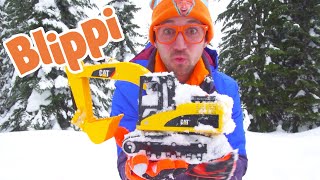 Blippi Learns About Trucks For Kids  1 Hour of Blippi Learning Videos  Educational Videos For Kids [upl. by Oetsira]