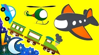 El Sonido de los Transportes para Niños  Videos Infantiles [upl. by Effy]