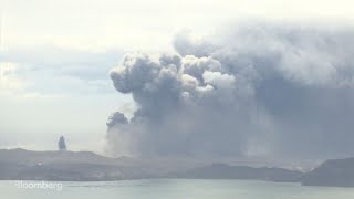 Taal Volcano In Philippines Erupting [upl. by Delaine746]