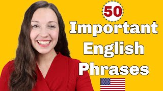 50 Important English Expressions for daily conversation [upl. by Falito]