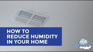 How to Reduce Humidity in Your Home  Sansone [upl. by Wojak]