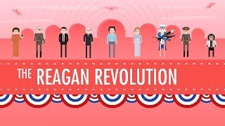 The Reagan Revolution Crash Course US History 43 [upl. by Innep]