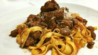 Pappardelle al Ragù di Cinghiale alla Cacciatora [upl. by Ervin510]