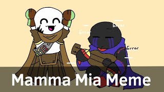 Mamma mia meme  Errorink   Flipaclip [upl. by Ettevi]