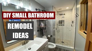 Bathroom Remodel Overview and Ideas Before amp After [upl. by Kerwon]