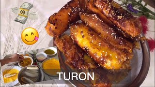 HOW TO COOK TURON  FOR DESSERT AND SNACK pwede pangnegosyo  elyn [upl. by Appel]