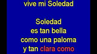 Soledad  Emilio Jose  karaoke Tony Ginzo [upl. by Yebloc]