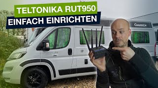 Teltonika RUT950 einrichten  WLAN amp LTE deutsch [upl. by Zane]